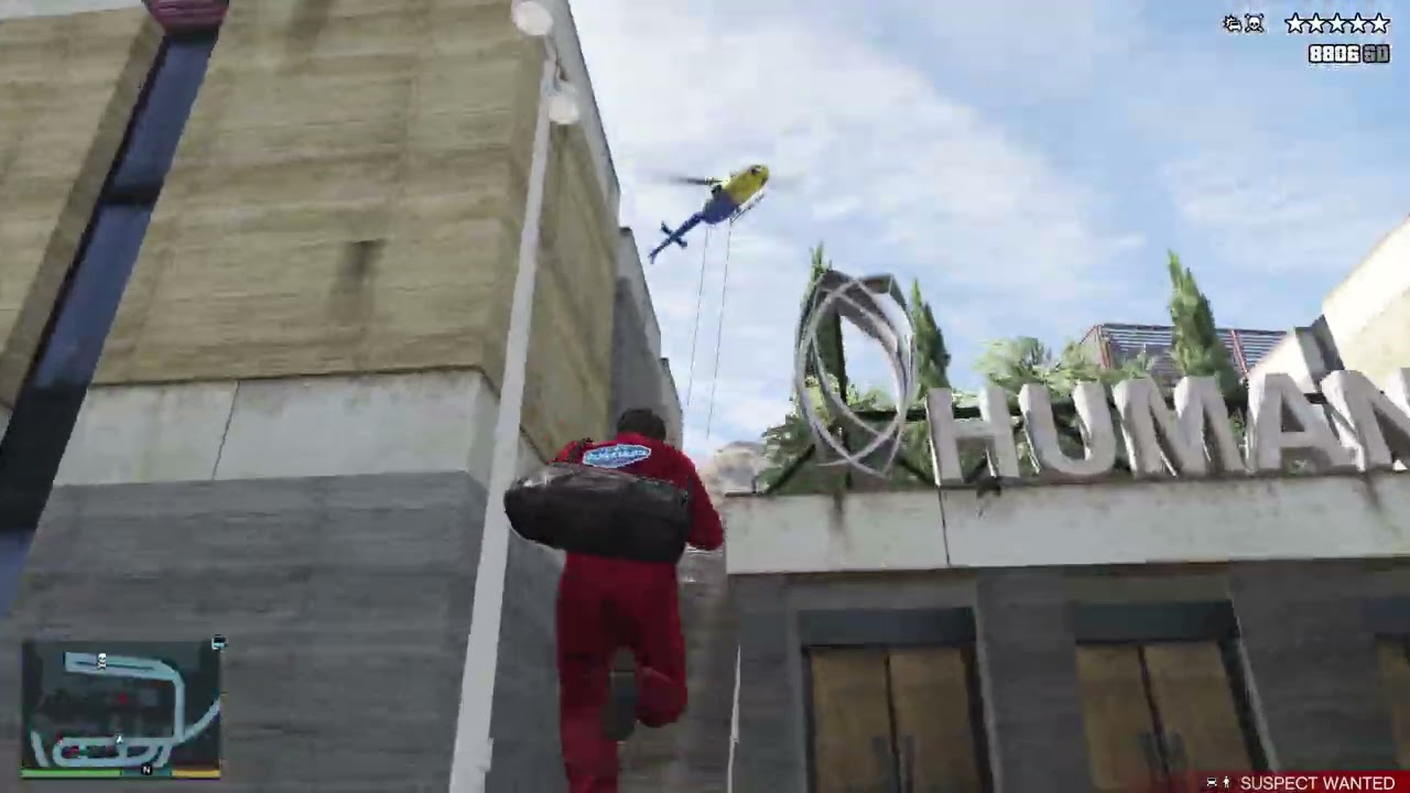 GTA 5 - The Humane Labs Raid + Six Star Escape (RDE 3.1.1)