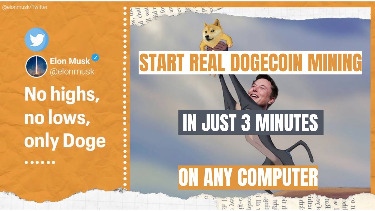 How to start dogecoin mining 2021| how to mine dogecoin| dogecoin mining in 3 minutes| dogecoin