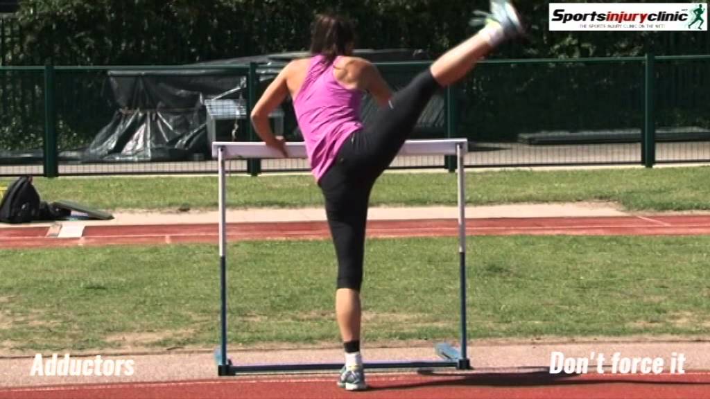 How to stretch dynamically - hamstrings, adductors and hip flexors