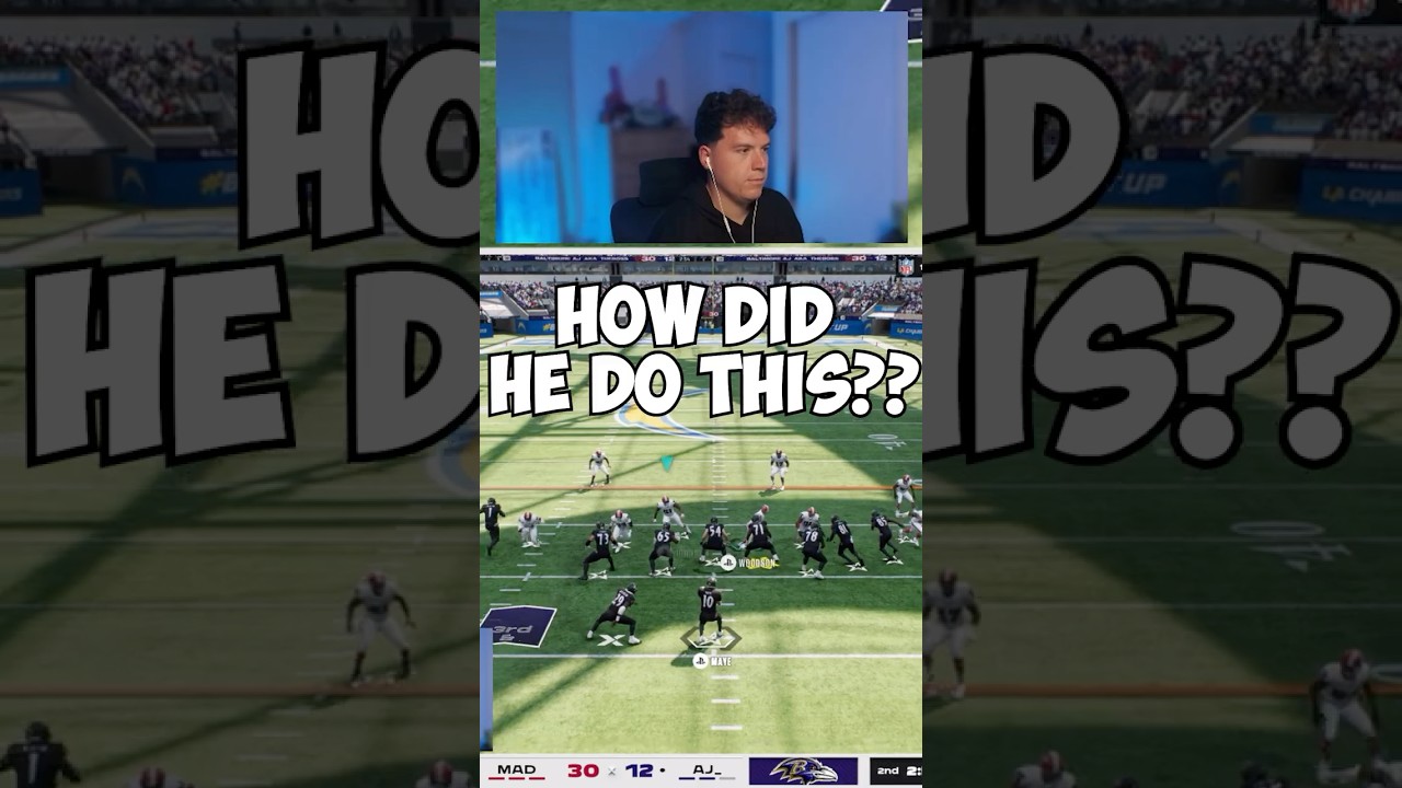 Как он это сделал? #madden26 #madden #edtootalljones #mut #drakemaye