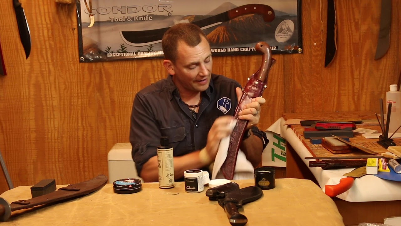 LEATHER SHEATH CARE