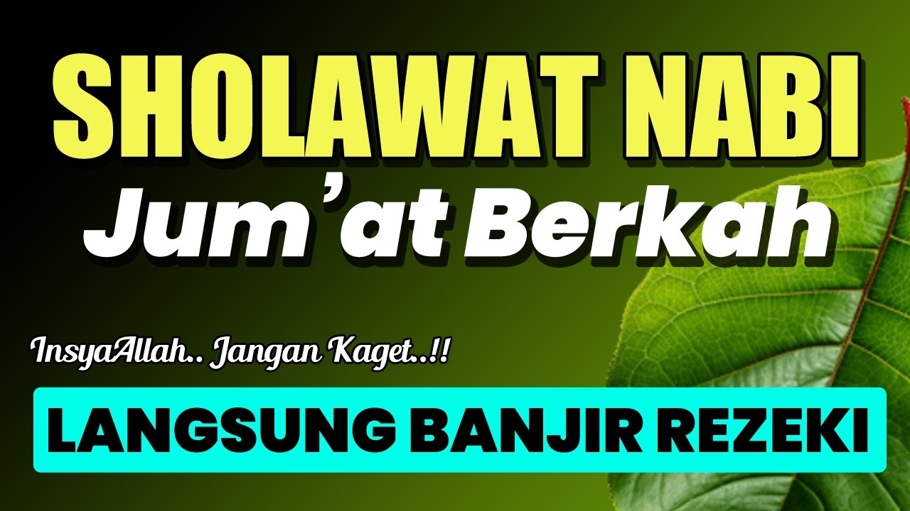 LIVE Calm Night Salawat | Lantunan Sholawat Jibril Memetik Rezeki dan Syafa'at Nabi