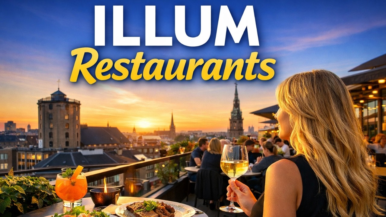 Best ILLUM Rooftop Restaurants in Copenhagen | Top Dining Spots with Amazing Views