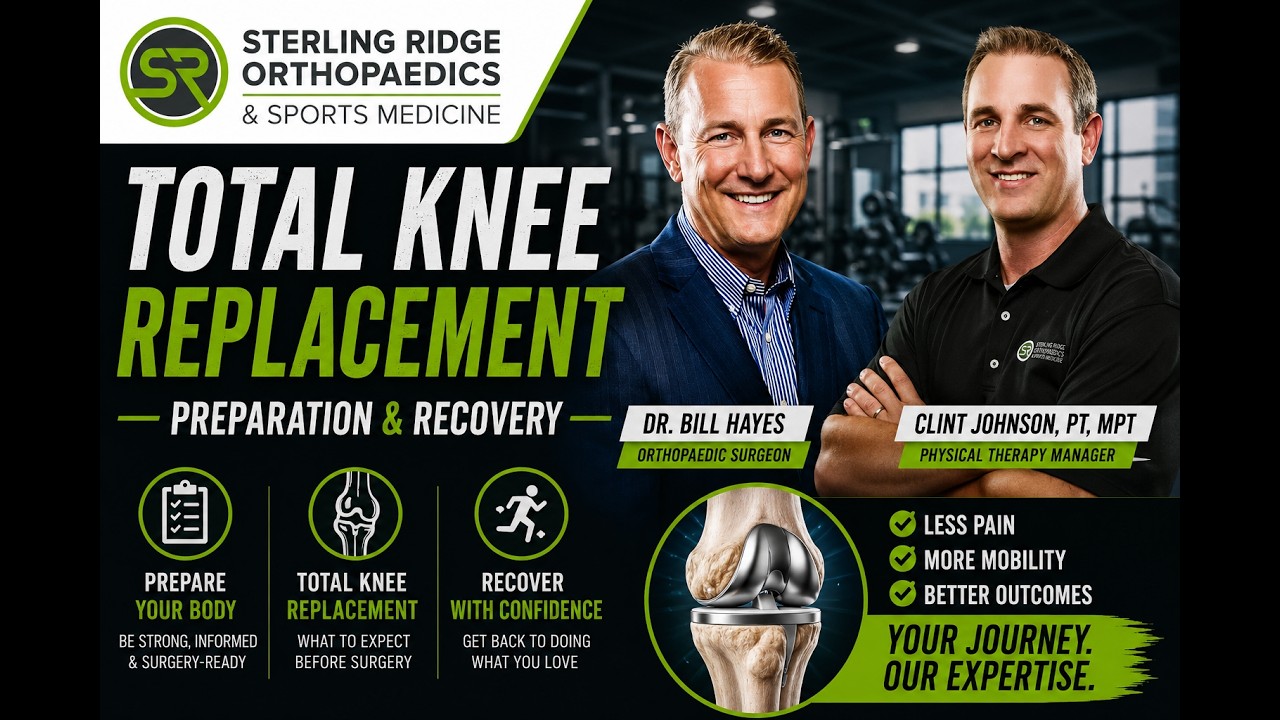 Prepare & Recover from Total Knee Replacement | Prehab/Rehab w/ Dr. William Hayes & Clint Johnson