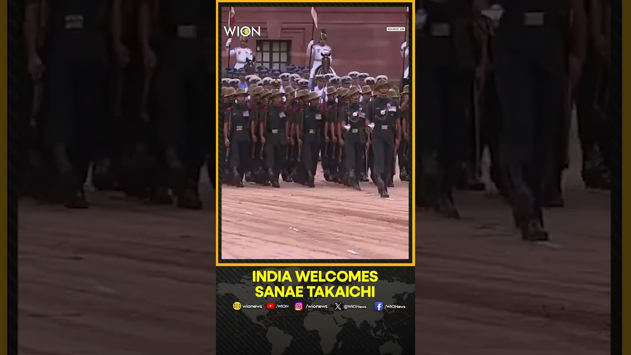 PM Modi-Sanae Takaichi Meet: Japan PM Receives Grand Ceremonial Welcome At Rashtrapati Bhavan