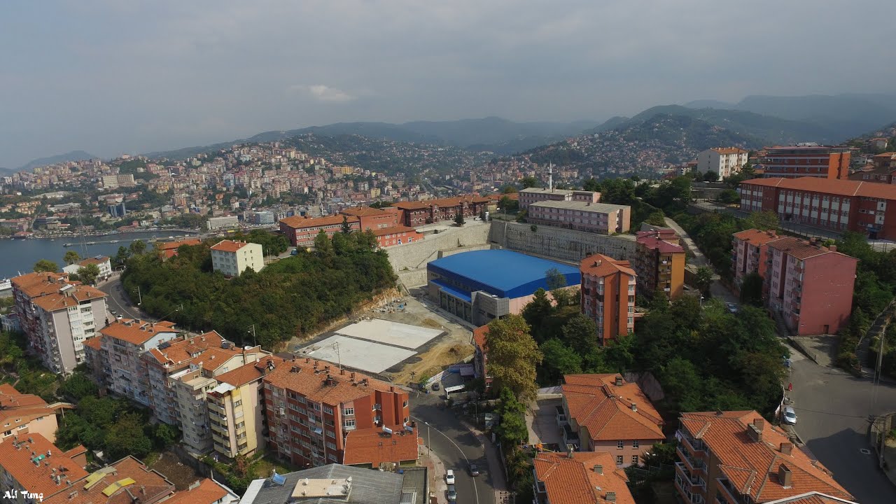 Zonguldak Site Bahçelievler Havadan Görünüm