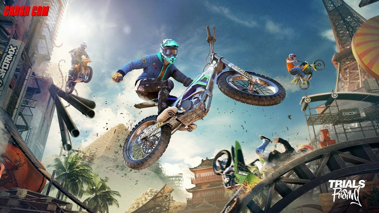 Crash Cam - Trials Rising Crash Montage (PC Gameplay)