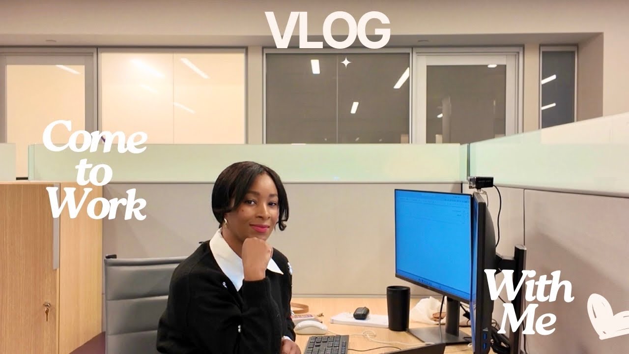 VLOG🗽: Une Journée au Travail en tant que Analyste Financière au État-UNIS…