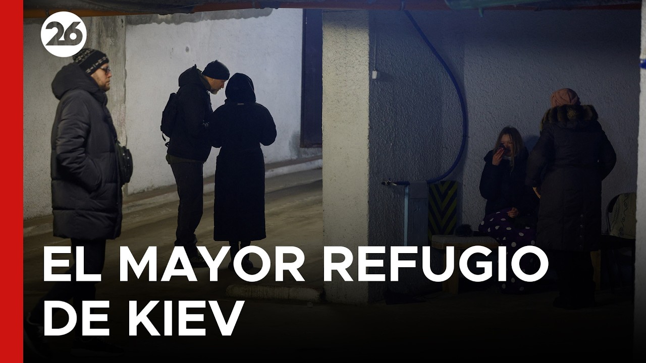 🇺🇦 CIUDAD BAJO TIERRA | La red ferroviaria ucraniana se convierte en búnker antiaéreo