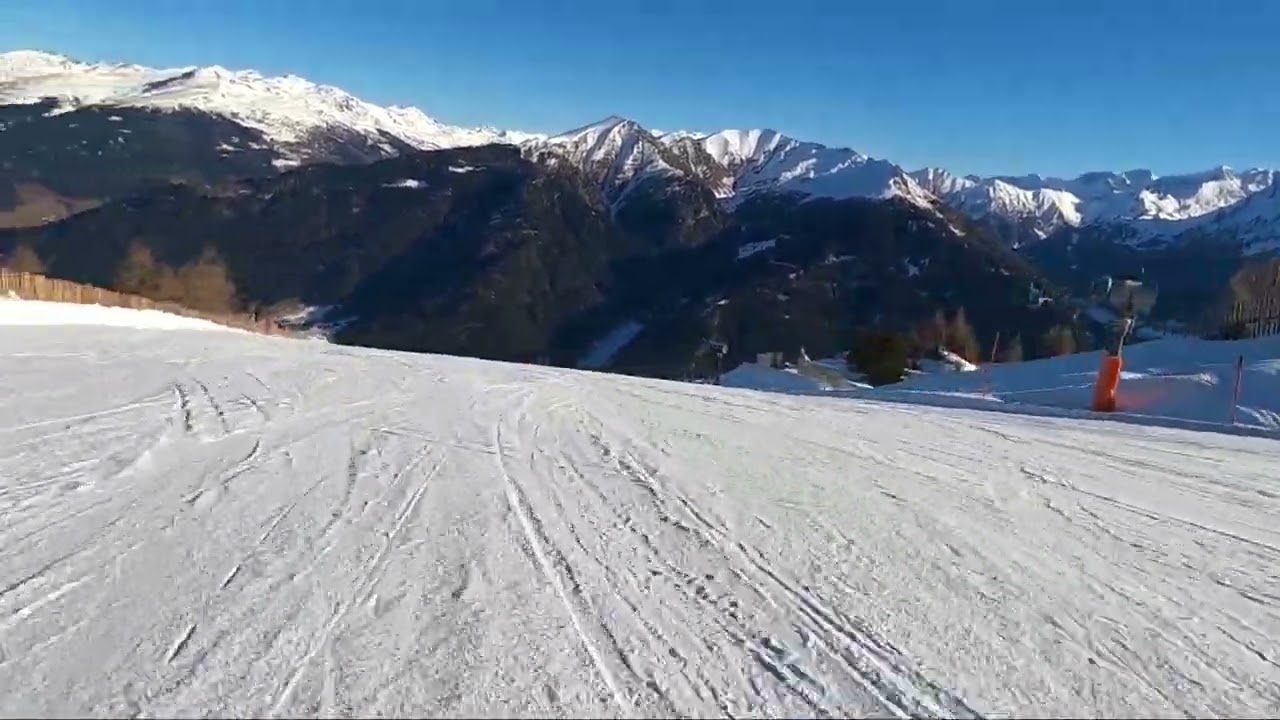 2022 Bergeralm   Steinach am Brenner   Joch zur Mittelstation neue Familienabfahrt