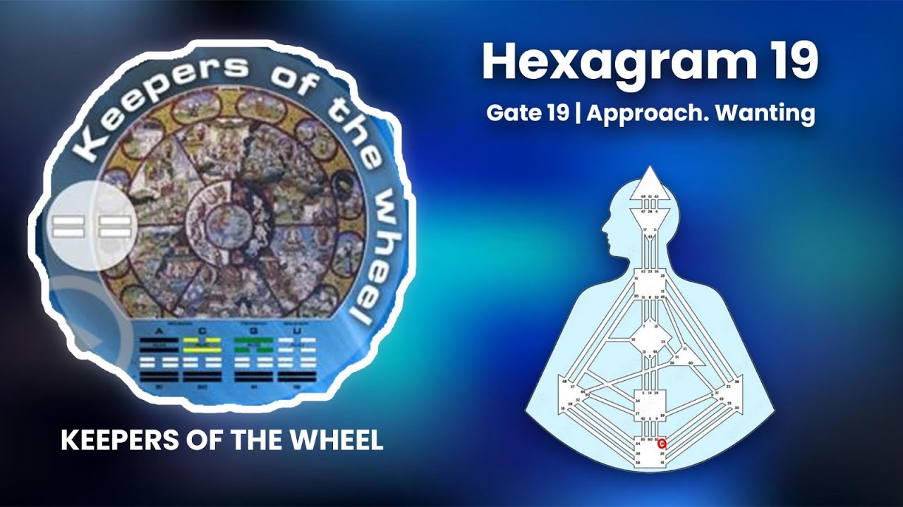Hexagram 19 | Gate 19 - Human Design | Approach. Wanting