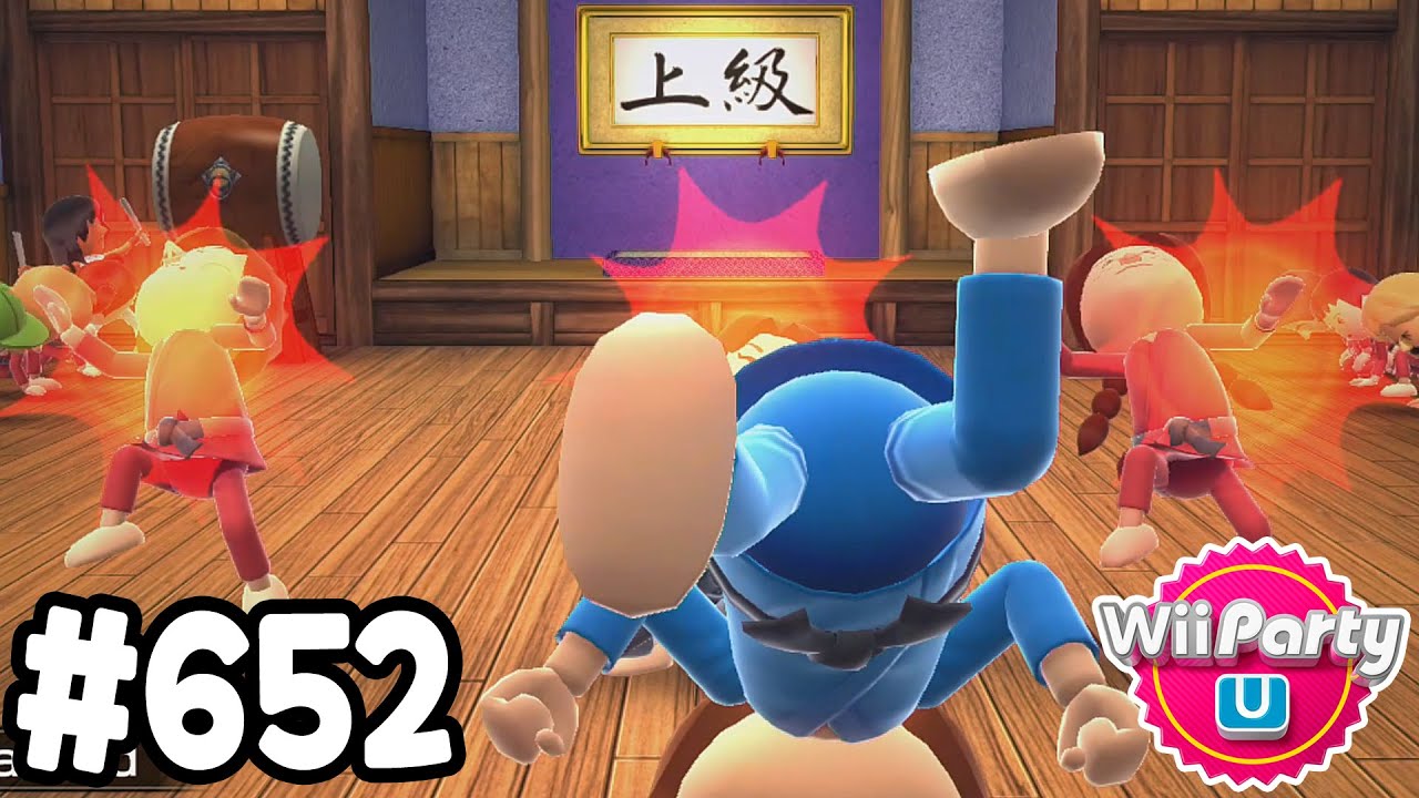 Wii Party U - Dojo Domination Gameplay Walkthrough Part 652 | Wii U