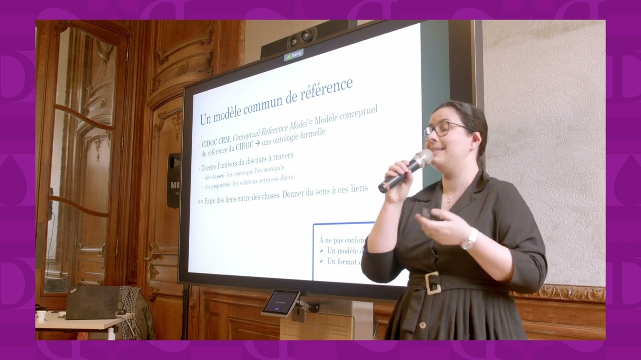 Le modèle sémantique de référence CIDOC-CRM