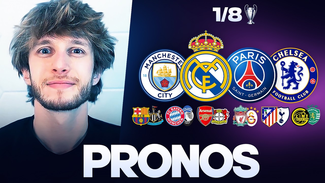 🏆 Mes pronos des 1/8è de LDC...