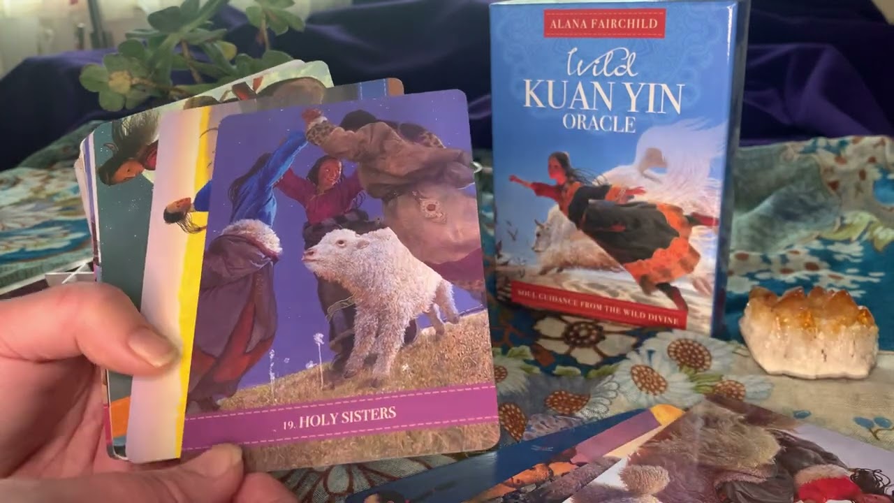 Wild Kuan Yin Oracle by Alana Fairchild Review, Flip Through 