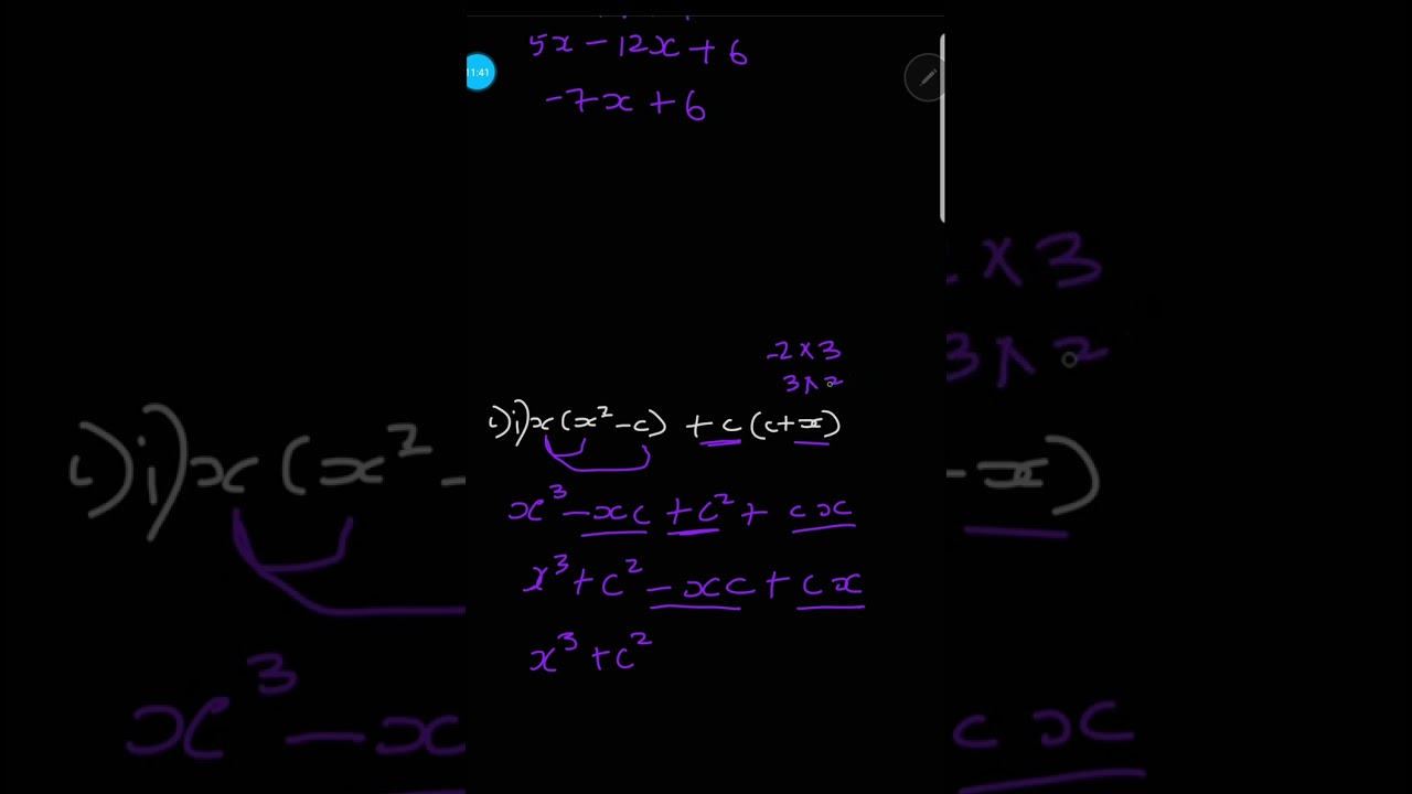 BGCSE, Mat introduction C