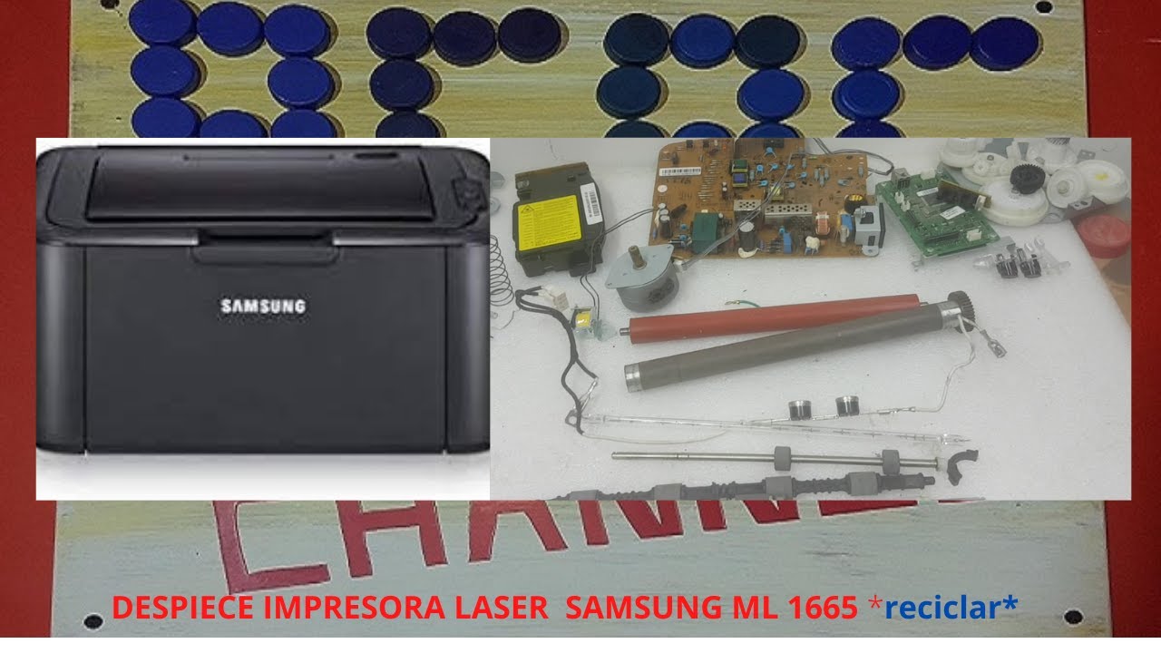 DESPIECE IMPRESORA LASER  SAMSUNG ML 1665 *reciclar*