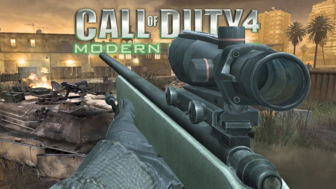 20 MINUTES OF CALL OF DUTY 4 MULTIPLAYER GAMEPLAY