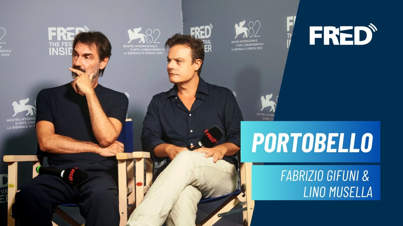 Intervista: Lino Musella & Fabrizio Gifuni - PORTOBELLO | #venezia82