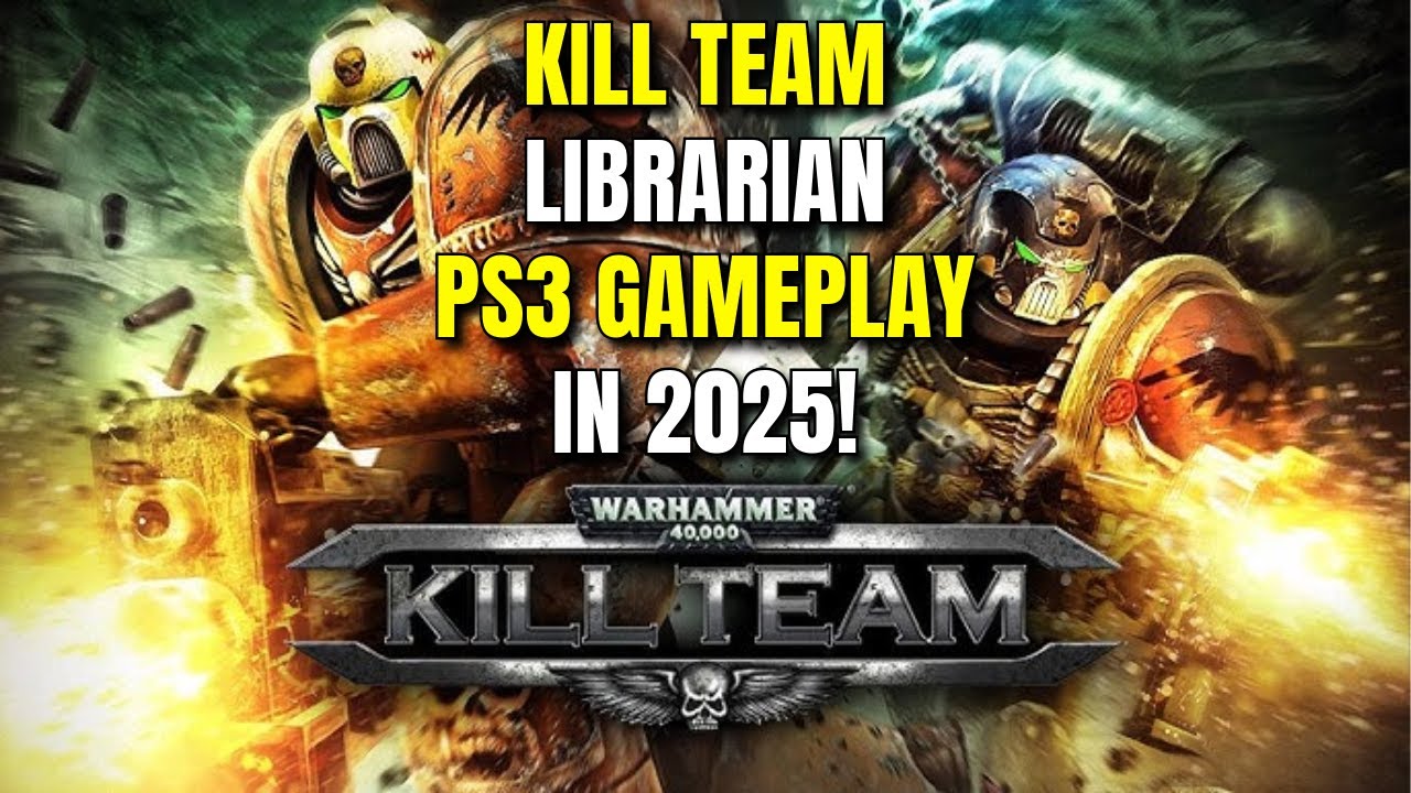 Warhammer 40K: Kill Team PS3 in 2025 - Chem Generator Assault as Librarian (Rare Delisted Game!)