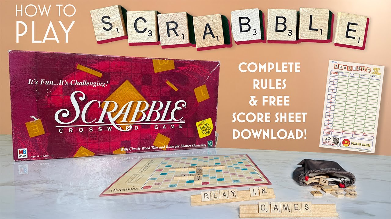 The Rules of SCRABBLE: Learn to Play in Minutes