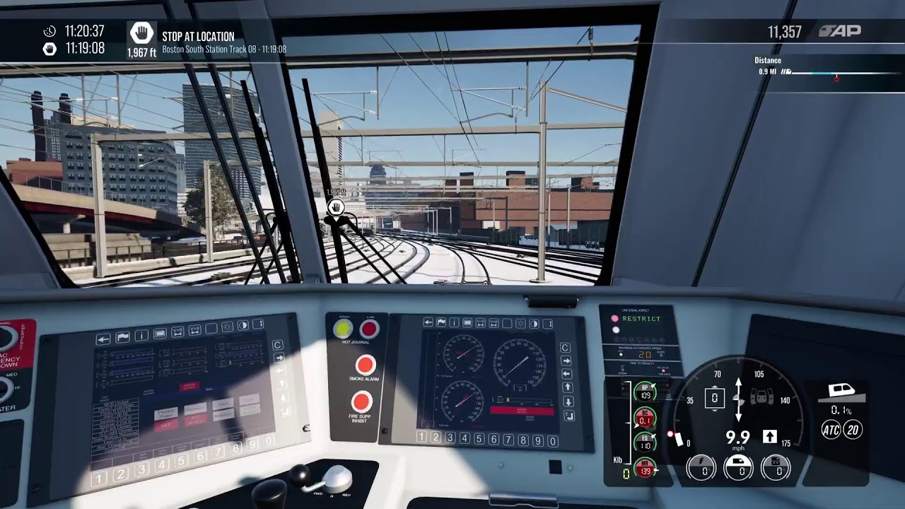TSW6: Amtrak Northeast Regional #190 to Boston South Station (NEC: Boston - Providence)