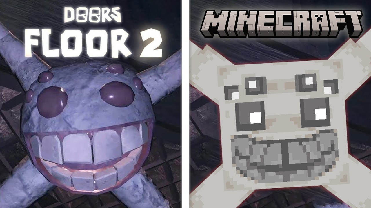Rehice Escenas de DOORS FLOOR 2 en Minecraft!