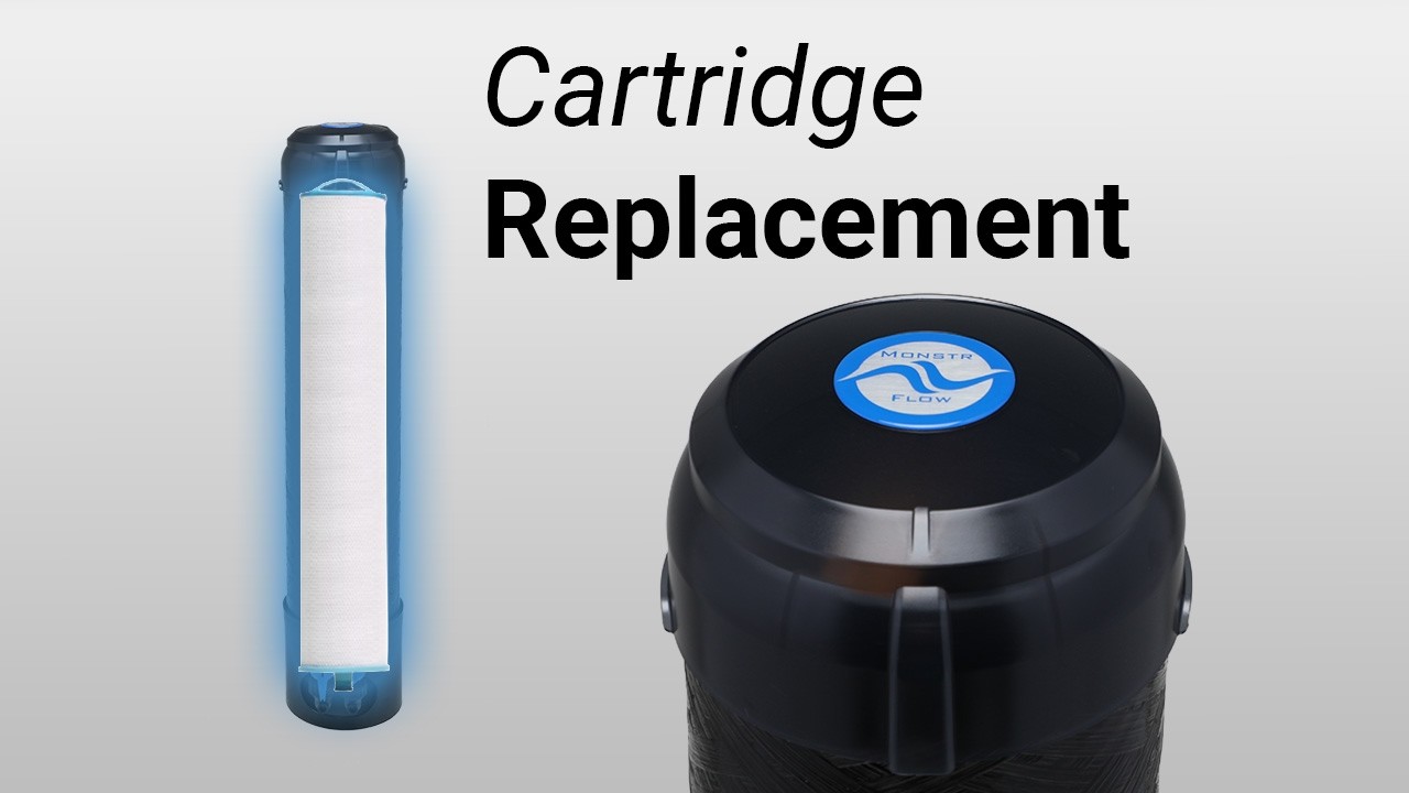 Replacing a Monstr Flow Cartridge Filter