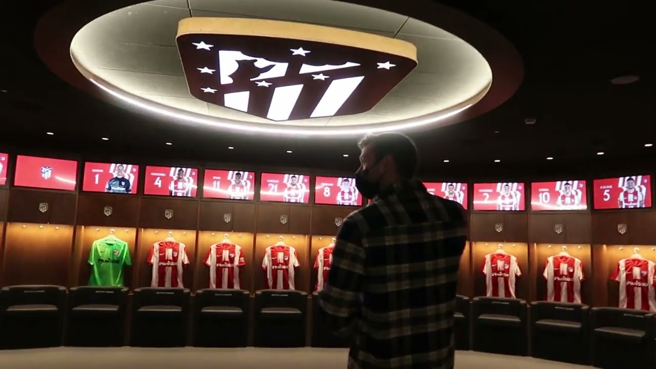 Atletico De Madrid Stadium Tour | Estadio Wanda Metropolitano | Uefa Champions League 2022