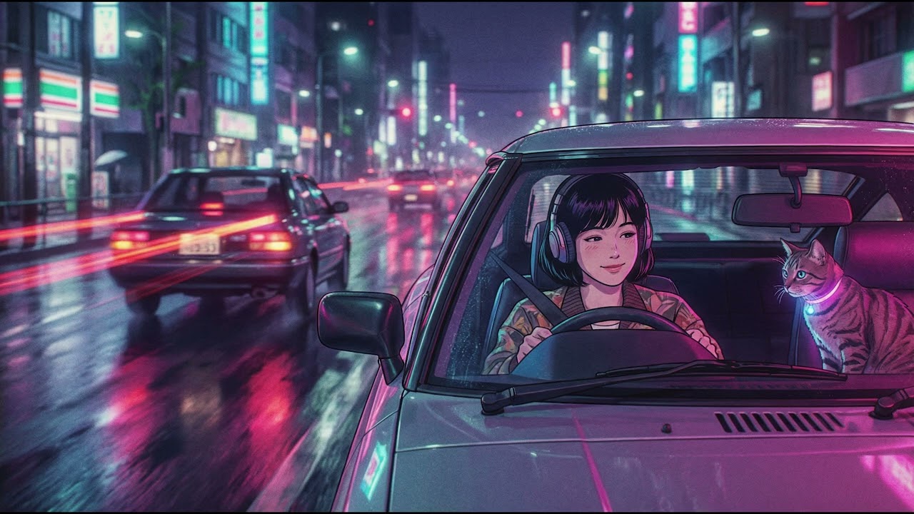 Mazda Savanna RX-7 (SA22C) Night Drive | Japanese City Pop Instrumental | Tokyo Expressway/サバンナRX-7