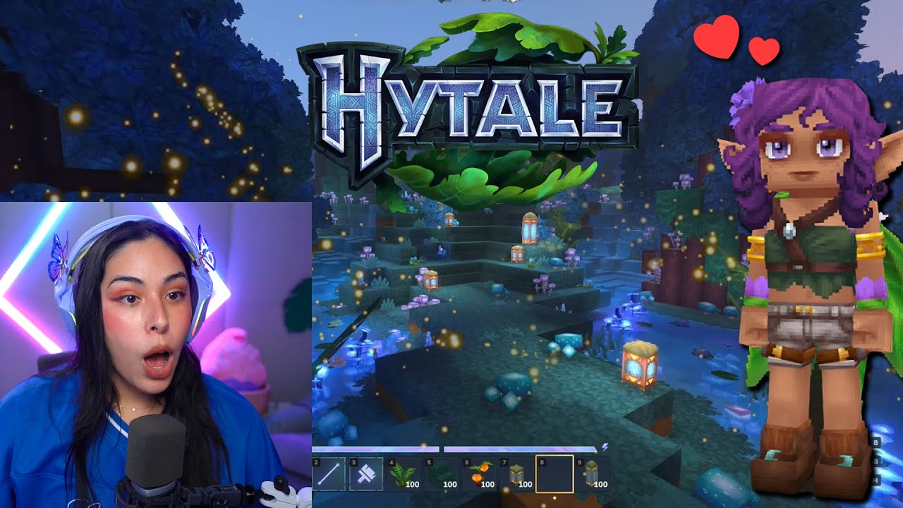 iHasCupquake plays Hytale and starts building a new home