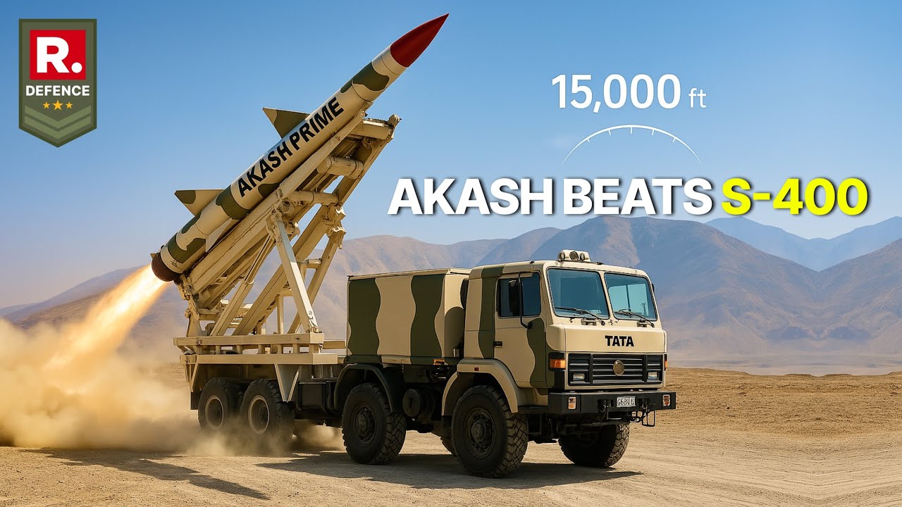 Akash Missile Fired During High-Altitude Test —  Here’s Why It Matters