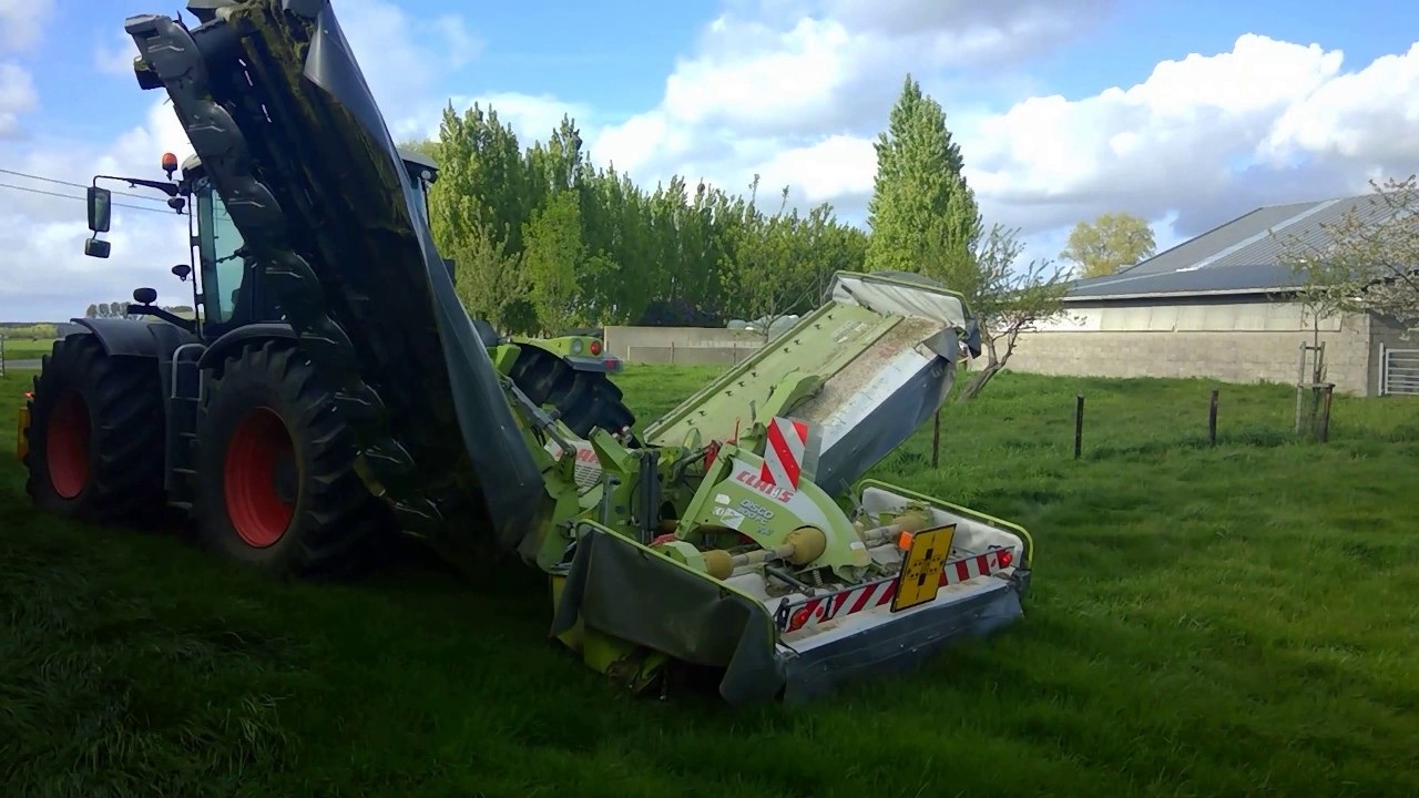 claas xerion 3300 & Disco duo 9300 lamote landbouwwerken