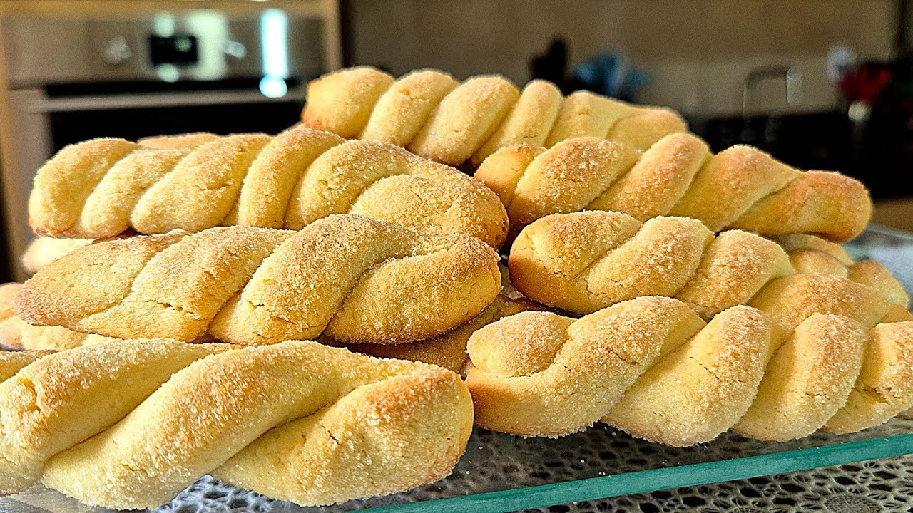 TORCIDINHOS AÇUCARADOS o biscoitinho que DESMANCHA NA BOCA