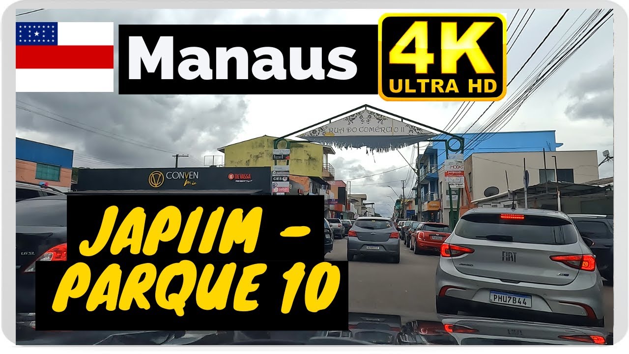 🇧🇷 Dririgindo em Manaus- 4k- Amazonas-  Parque 10- GoPro Hero10- 4K