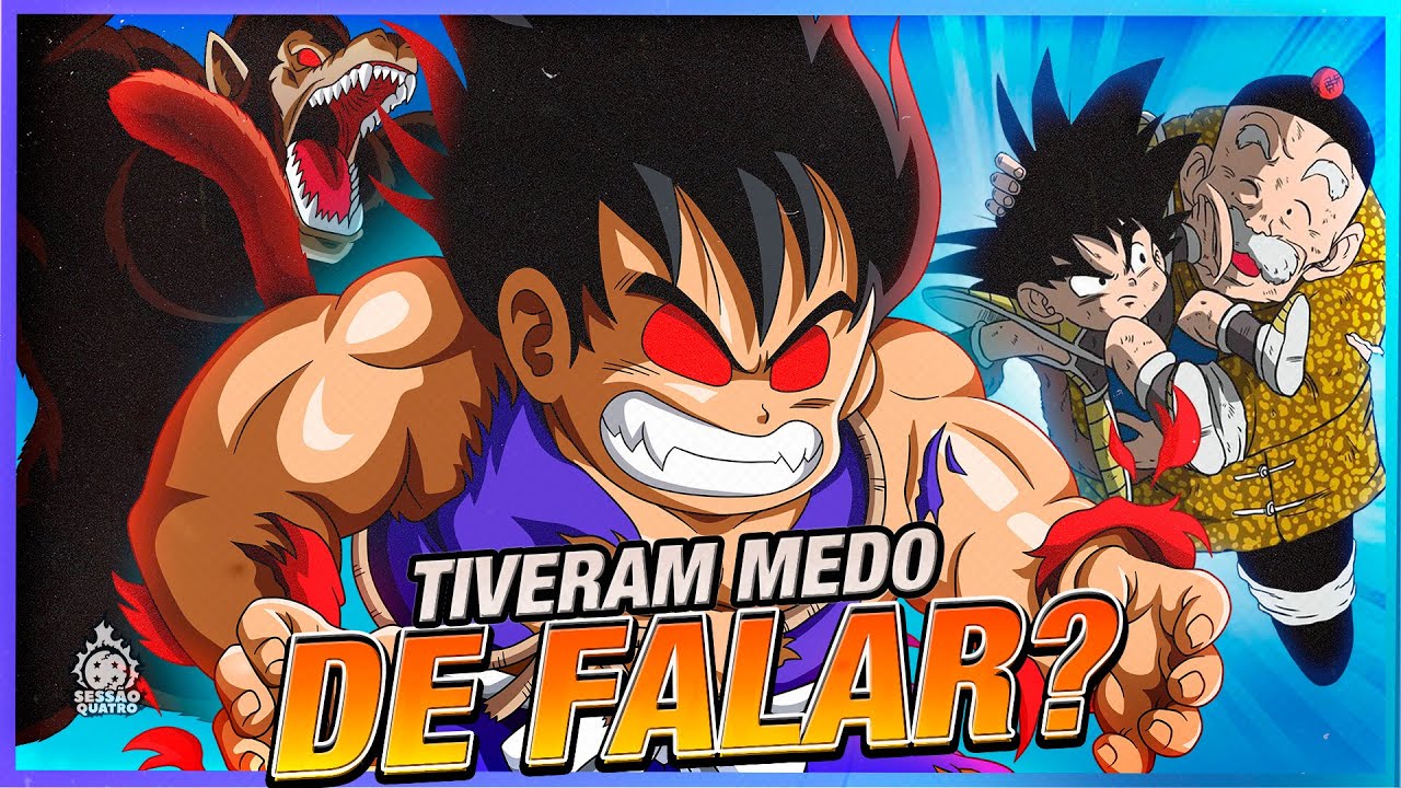POR QUE OS AMIGOS DO GOKU TIVERAM MEDO DE FALAR SOBRE O OOZARU?