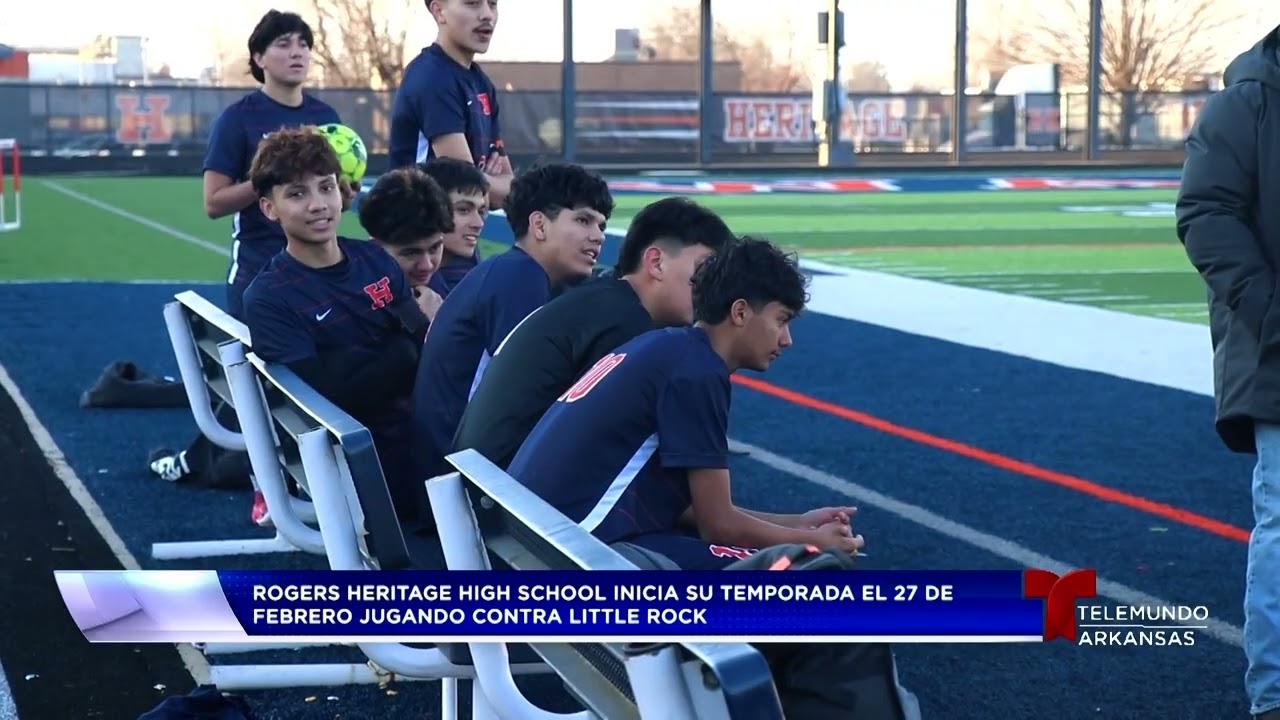 Rogers Heritage High School inicia su temporada 2026 tras conquistar el título estatal en división 6