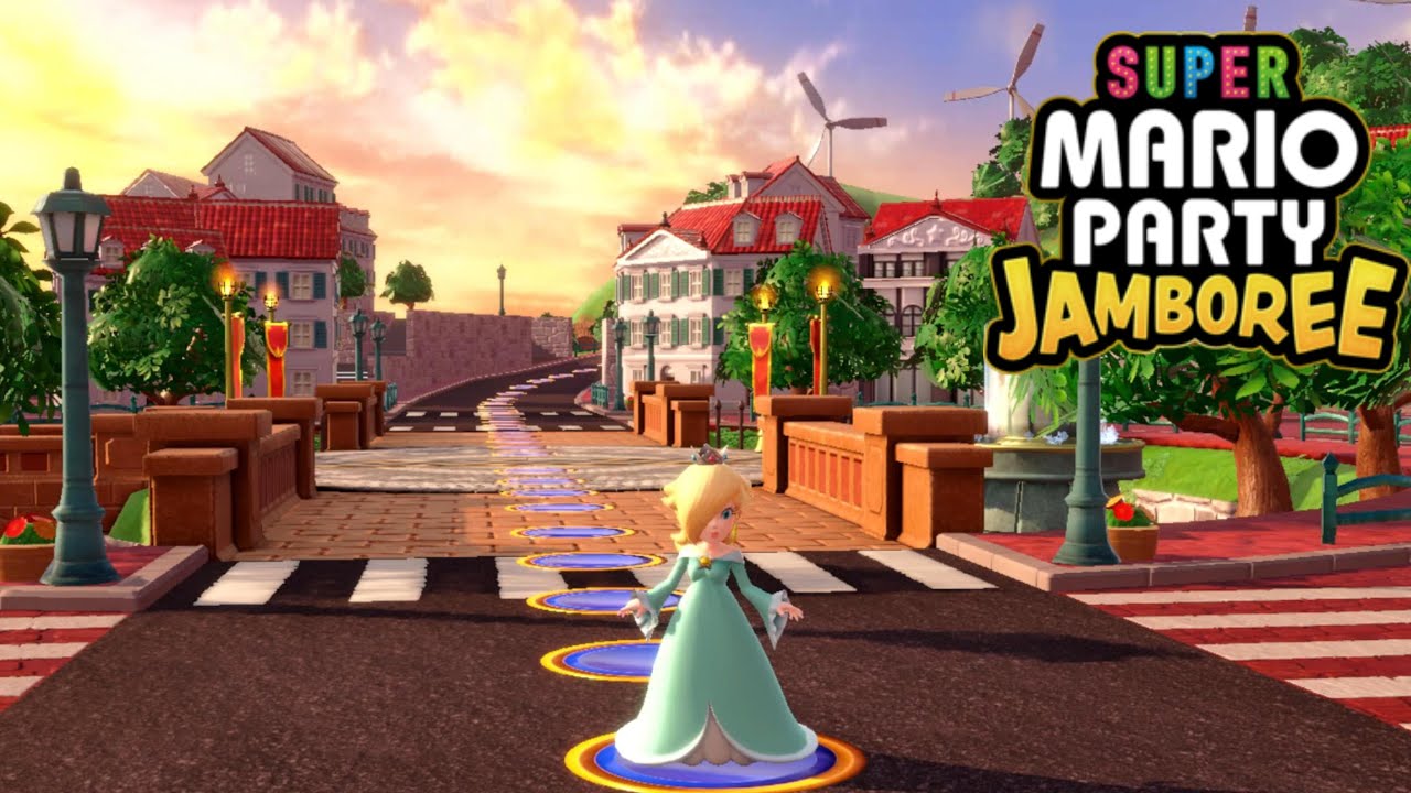 Mario Party Jamboree: Koopathlon (Normal - 5 Laps) | Rosalina Gameplay
