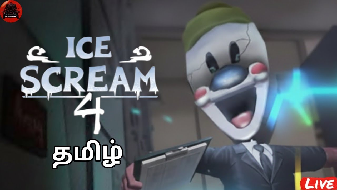 Ice Scream 4 Horror Game Live | தமிழ் | GKSSGAMING