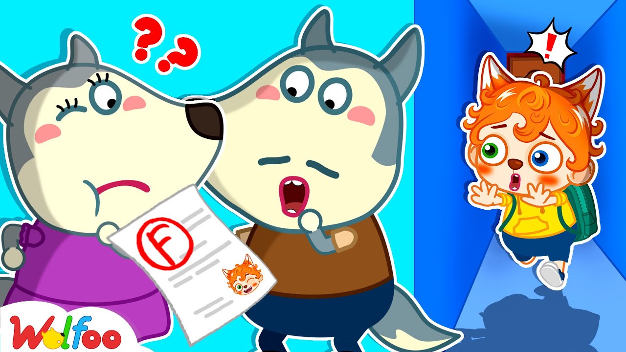 Wolfoo Family Found Out I FAILED School 😳 Let's Be Honest | Wolfoo New Episodes 2025 | Kids Cartoon