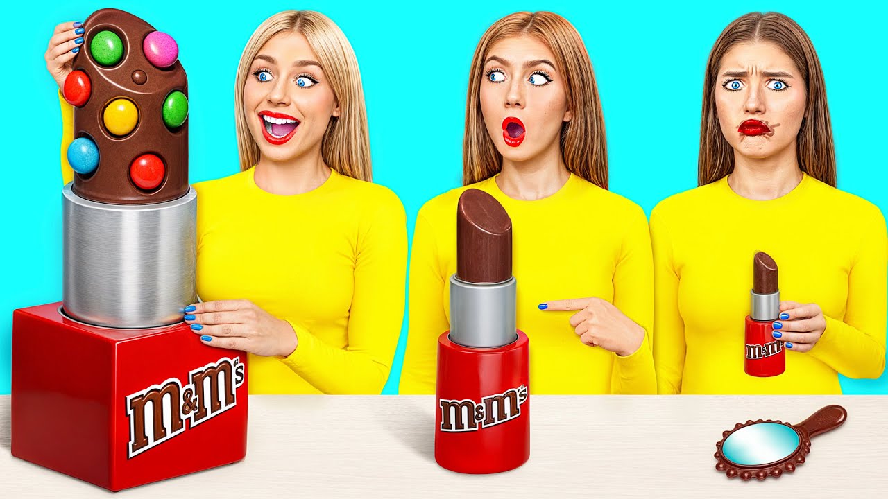 Wyzwanie Małe vs Średnie vs Duże | Zabawne Sytuacje z Jedzeniem od Choco DO