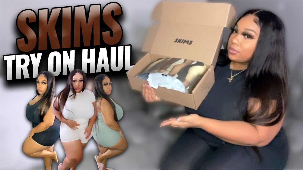 SKIMS PLUS SIZE TRY-ON HAUL *HONEST REVIEW*