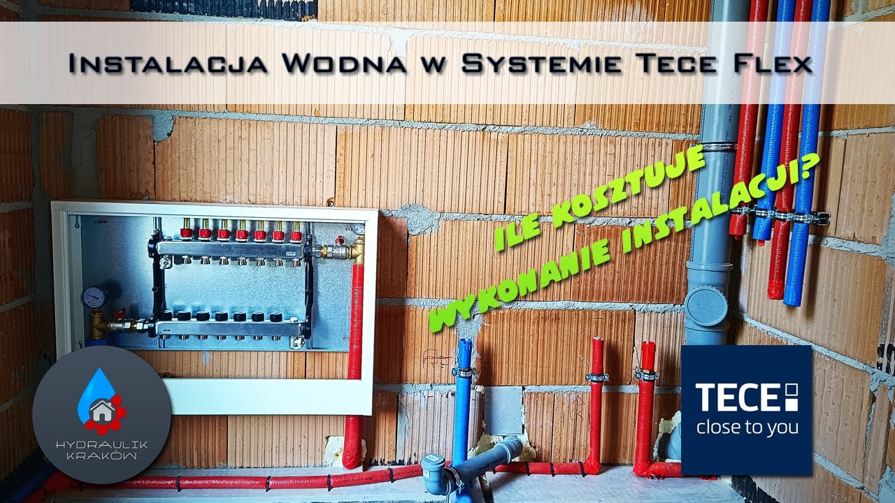 Instalacja wodna w systemie TECEflex . Koszty oraz podsumowanie realizacji.