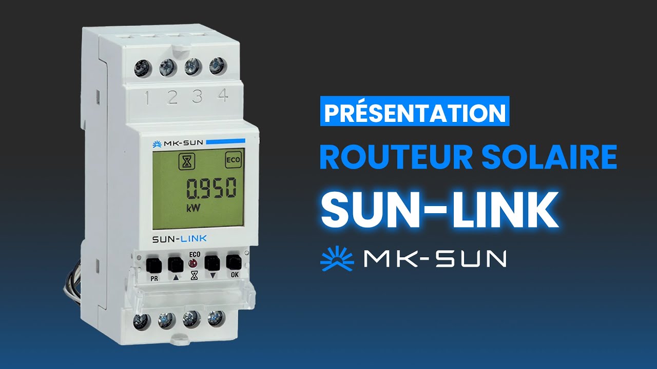 SUN-LINK : Pr&eacute;sentation de ce routeur/d&eacute;lesteur solaire ☀️