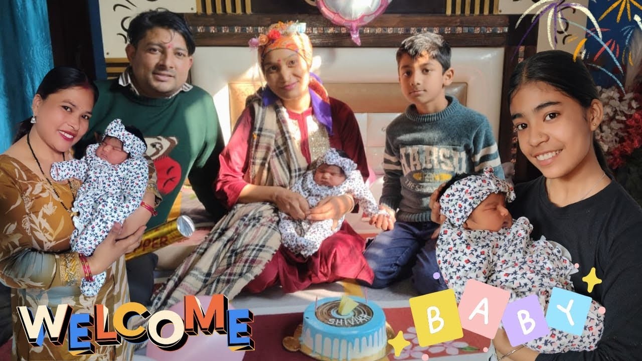 Humne kiya baby girl ka grand welcome 🧿💗|| Navya's vlog || welcome home celebration 🎉|| 