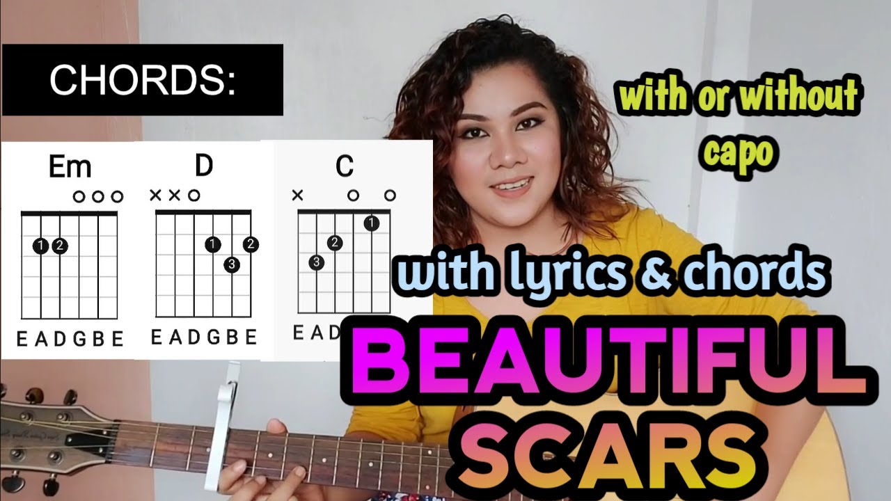 Beautiful Scars by Maximillian Easy Guitar Tutorial    Beautiful Scars Guitar Tutorial
