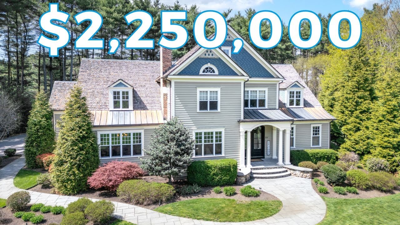 Is This The Most Beautiful Private Estate in Foxboro MA?