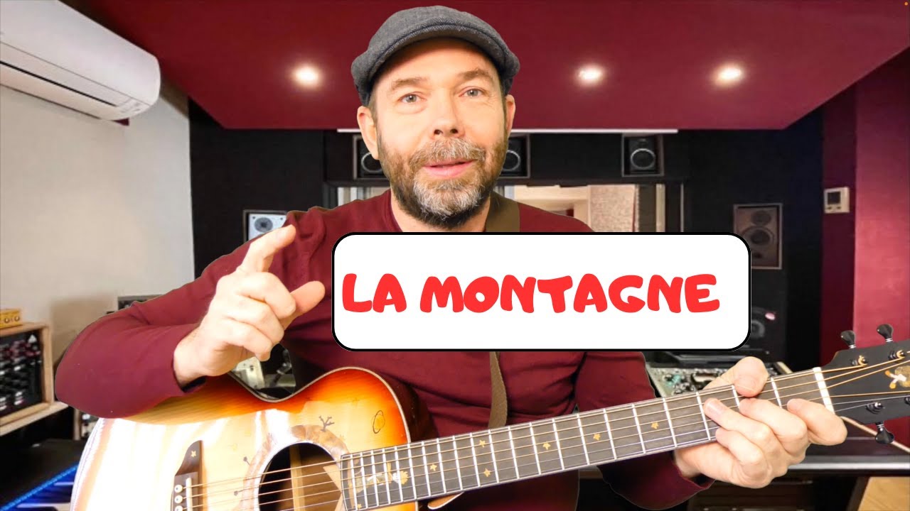 TUTO GUITARE - LA MONTAGNE (Jean Ferrat)