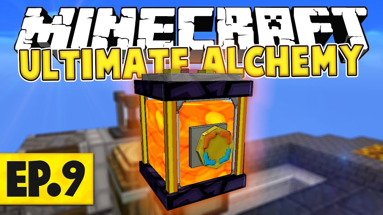 Minecraft Ultimate Alchemy - Nether Quartz, Netherrack & CAPTCHA? #9 [Modded SkyBlock]