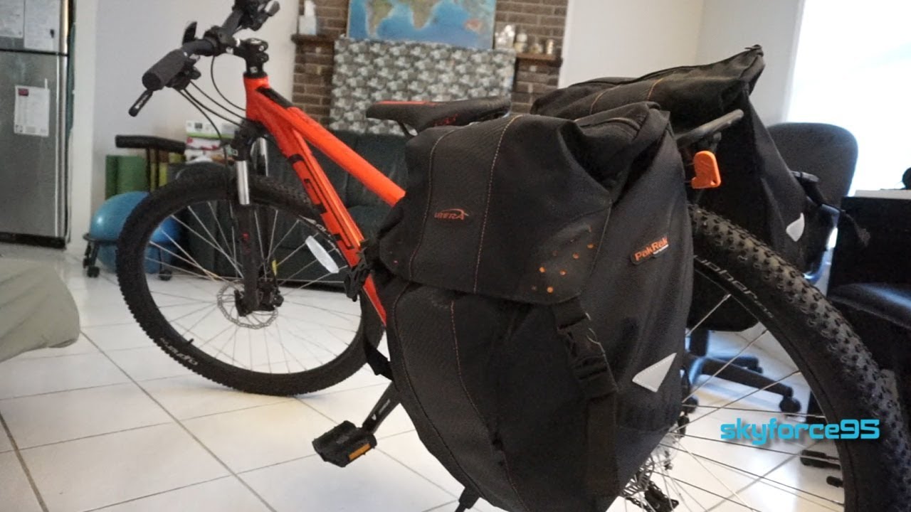 Ibera PakRak Clip-On All Weather Bike Panniers Review